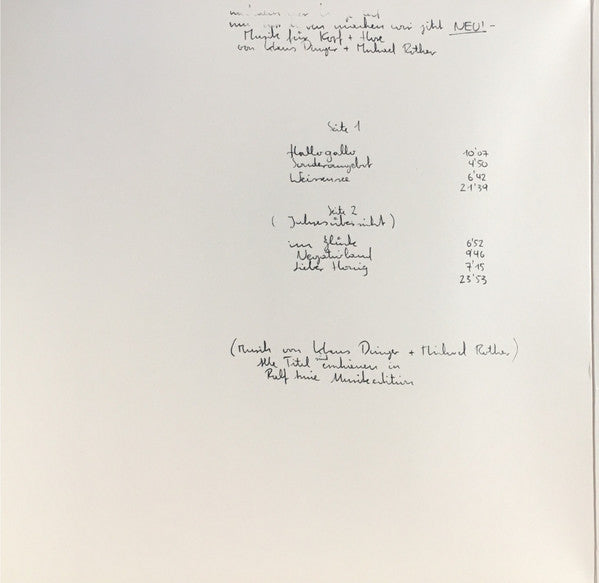 Neu! : Neu! (LP, Album, RE, Whi)