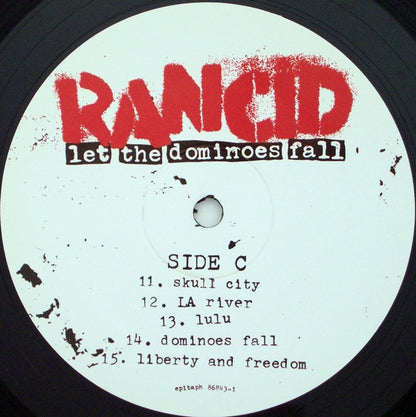 Rancid : Let The Dominoes Fall (2xLP, Album, Gat)