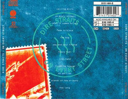 Dire Straits : On Every Street (CD, Album, PDO)