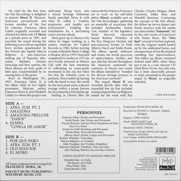 Francisco Mora Catlett : Mora! II  (LP)