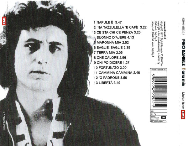 Pino Daniele : Terra Mia (CD, Album, RE, RM, RP, Jew)