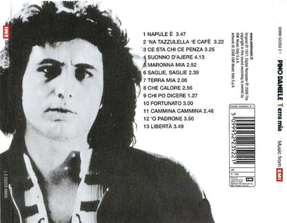 Pino Daniele : Terra Mia (CD, Album, RE, RM, RP, Jew)