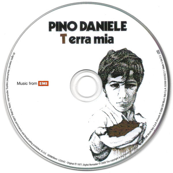 Pino Daniele : Terra Mia (CD, Album, RE, RM, RP, Jew)