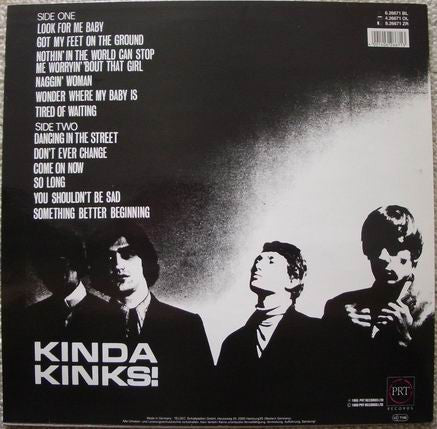 The Kinks : Kinda Kinks (LP, Album, RM)