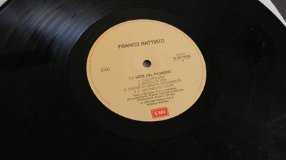 Franco Battiato : La Voce Del Padrone (LP, Album)