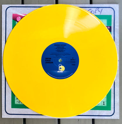 Linton Kwesi Johnson : Making History (LP, Album, RSD, Ltd, RE, RM, Yel)