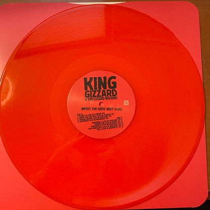 King Gizzard And The Lizard Wizard : Infest The Rats' Nest Live (LP, Comp, Club, 180)