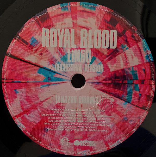 Royal Blood (6) : Limbo / All We Have Is Now (Orchestral Versions) (7")