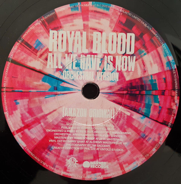 Royal Blood (6) : Limbo / All We Have Is Now (Orchestral Versions) (7")