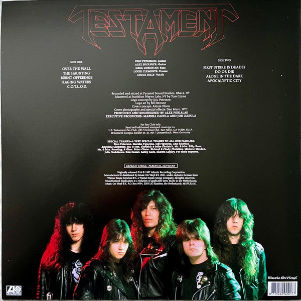 Testament (2) : The Legacy (LP, Album, RE, 180)