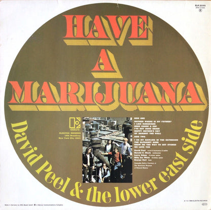 David Peel & The Lower East Side : Have A Marijuana (LP, Album, RE)