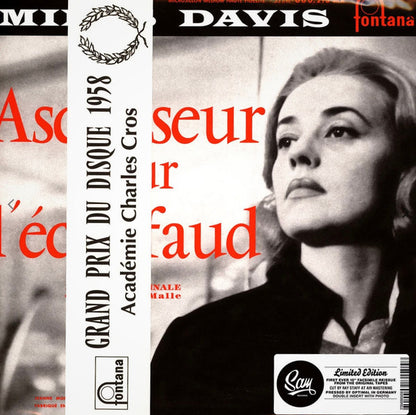 Miles Davis : Ascenseur Pour L'Échafaud (10", Album, Mono, Ltd, RE, RM)