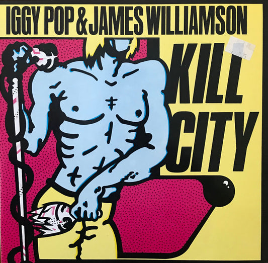 Iggy Pop & James Williamson : Kill City (LP, Album, RE, Whi)