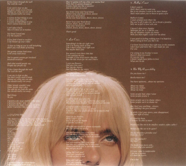 Billie Eilish : Happier Than Ever (CD, Album)