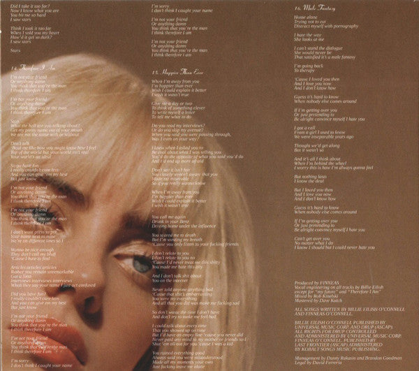 Billie Eilish : Happier Than Ever (CD, Album)