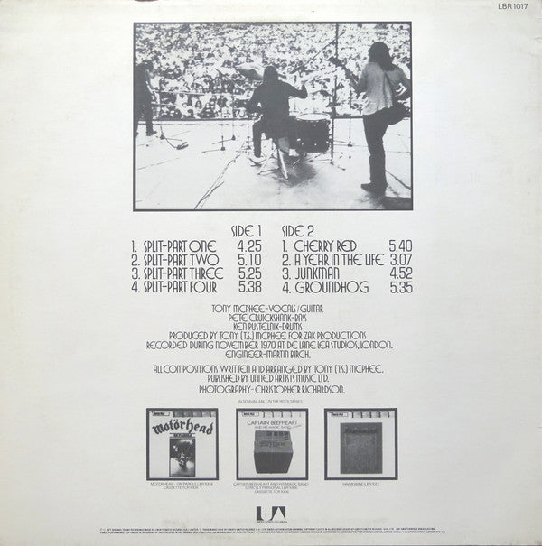 Groundhogs* : Split (LP, Album, RE)