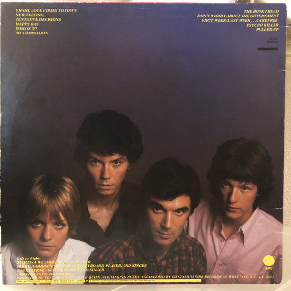 Talking Heads : Talking Heads: 77 (LP, Album, RE)