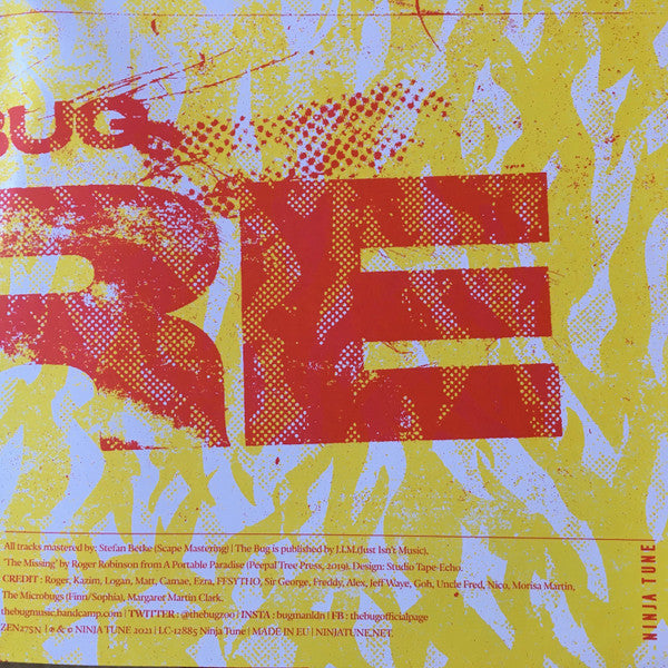 The Bug : Fire (LP, Red + LP, Yel + Album, Ltd)