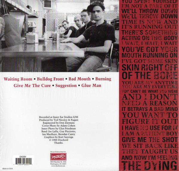 Fugazi : Fugazi (12", EP, RE, RM)