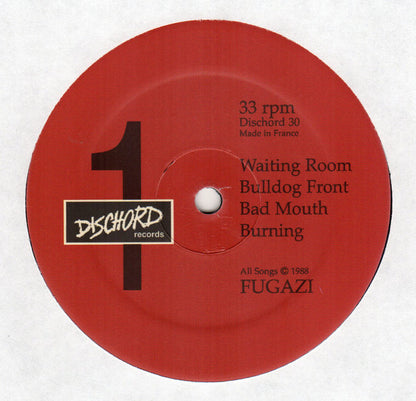 Fugazi : Fugazi (12", EP, RE, RM)