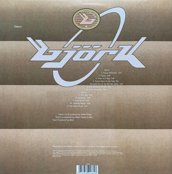 Björk : Debut (LP, Album, RE)