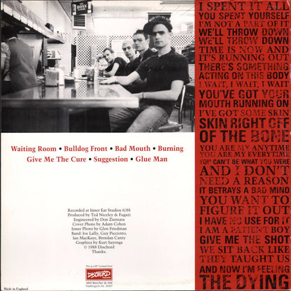 Fugazi : Fugazi (12", EP, RE, RM)
