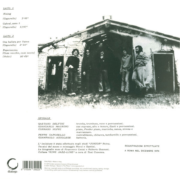 Spirale (2) : Spirale (LP, Album, Ltd, RE)