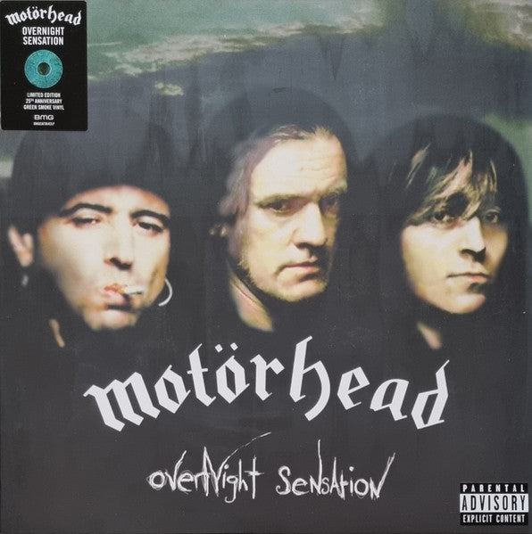 Motörhead : Overnight Sensation (LP, Album, Ltd, RE, Gre)