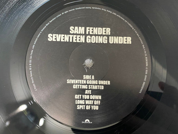 Sam Fender : Seventeen Going Under (LP, Album)