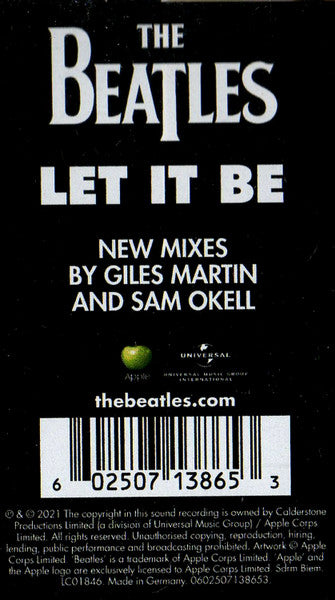 The Beatles : Let It Be (LP, Album, RE, Rem)