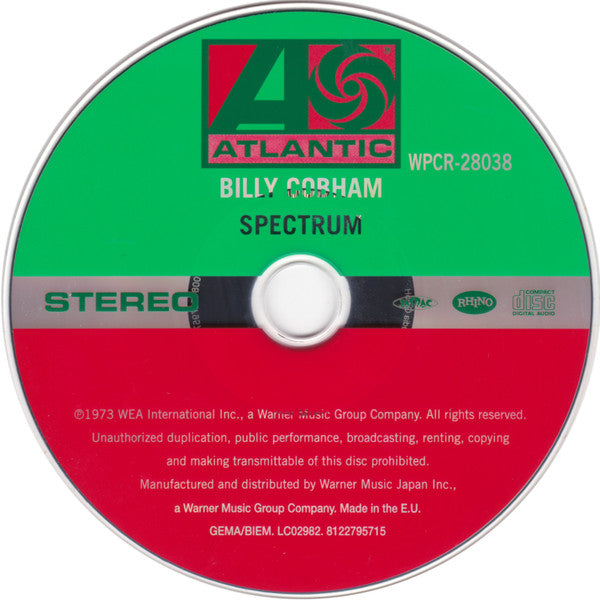 Billy Cobham : Spectrum (CD, Album, RE)