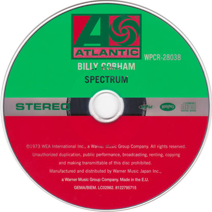 Billy Cobham : Spectrum (CD, Album, RE)