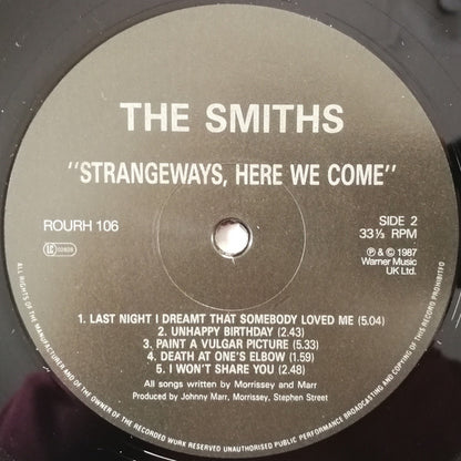 The Smiths : Strangeways, Here We Come (LP, Album, RE, Non)