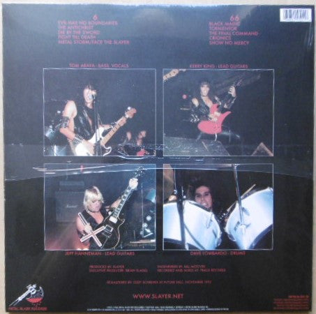 Slayer : Show No Mercy (LP, Album, RE, RM, 180)
