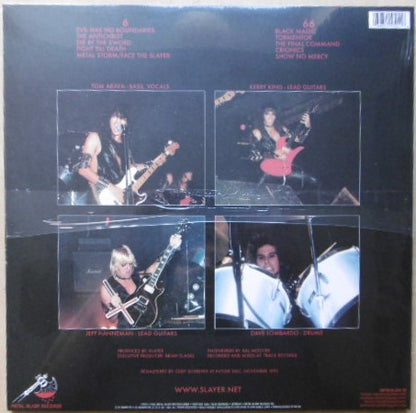 Slayer : Show No Mercy (LP, Album, RE, RM, 180)