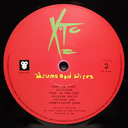 XTC : Drums And Wires (LP, Album, RE, RM, 200)