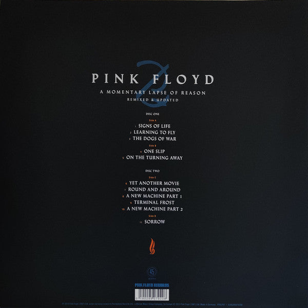 Pink Floyd : A Momentary Lapse Of Reason (Remixed & Updated) (2xLP, Album, RE, 180)