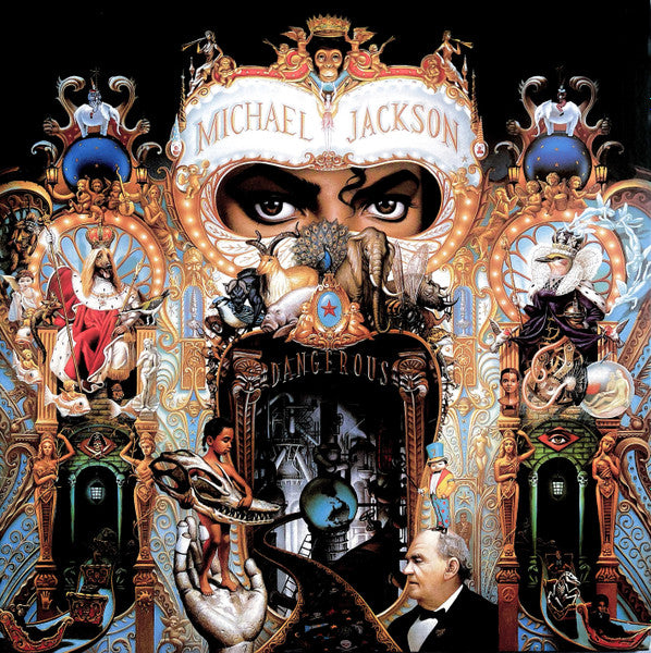 Michael Jackson : Dangerous (2xLP, Album, Ltd, RE, Red)