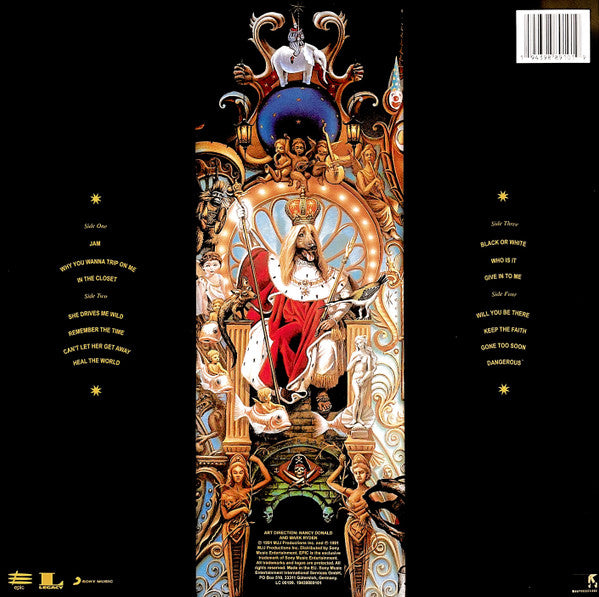 Michael Jackson : Dangerous (2xLP, Album, Ltd, RE, Red)