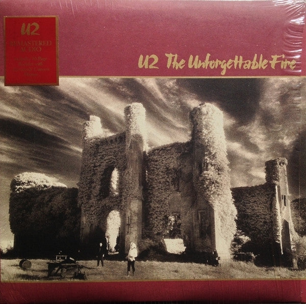 U2 : The Unforgettable Fire (LP, Album, RE, RM)