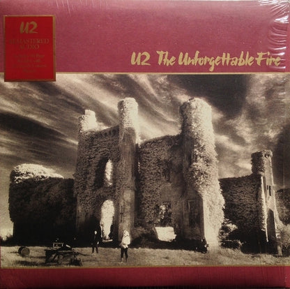U2 : The Unforgettable Fire (LP, Album, RE, RM)