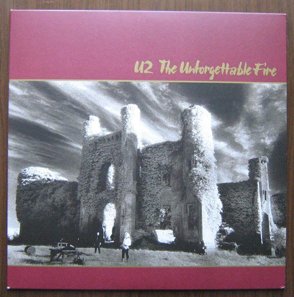 U2 : The Unforgettable Fire (LP, Album, RE, RM)