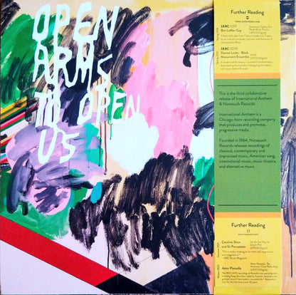 Ben LaMar Gay : Open Arms To Open Us (LP, Album, Ltd, Chi)