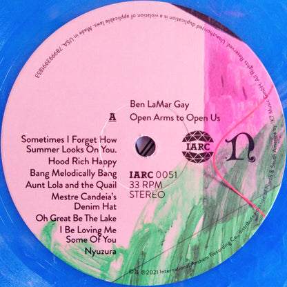 Ben LaMar Gay : Open Arms To Open Us (LP, Album, Ltd, Chi)