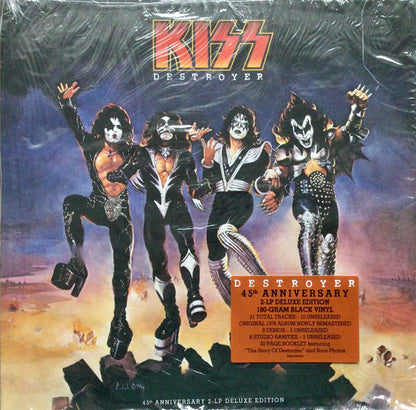 Kiss : Destroyer (LP, Album, RE, RM, 180 + LP, 180 + Dlx, 45t)