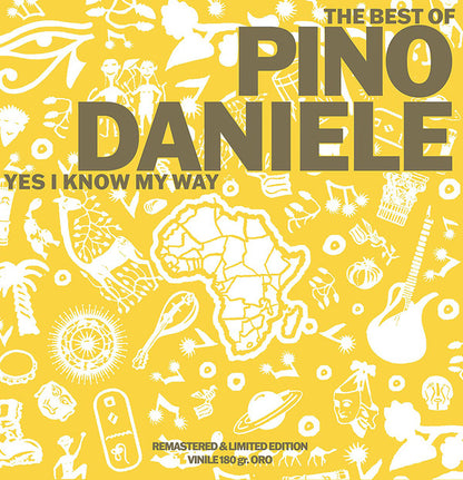 Pino Daniele : The Best Of Pino Daniele (Yes I Know My Way) (2xLP, Ltd, Num, RM, Gol)