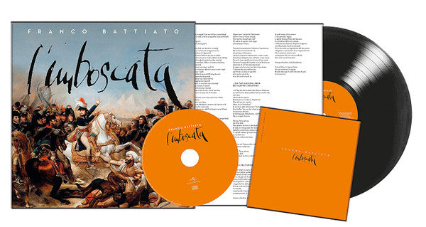 Franco Battiato : L'Imboscata (LP, Album, RE, Bla + CD, Album, RE + Ltd)