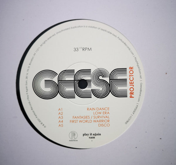 Geese (11) : Projector (LP, Album)