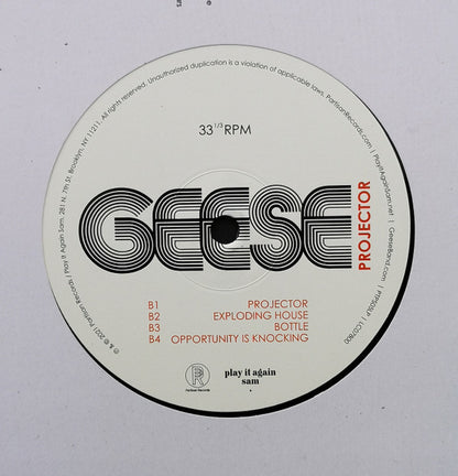 Geese (11) : Projector (LP, Album)