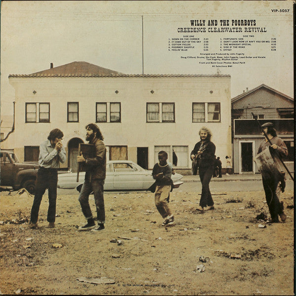 Creedence Clearwater Revival : Willy And The Poor Boys (LP, Album, RE)